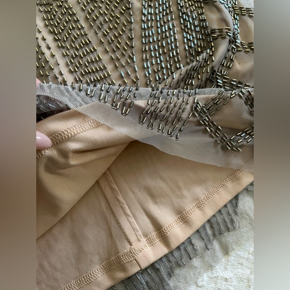 Adrianna Papell beaded dress size 8 - Picture 9 of 12